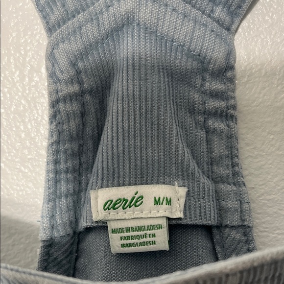 Aerie Blue Women Jeans Overalls - Picture 5 of 7